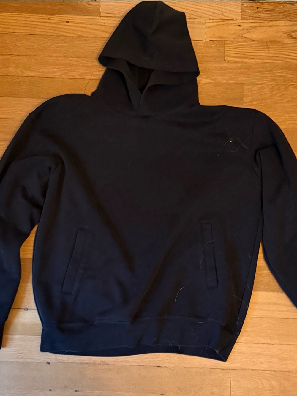 Uniqlo Black Men's Hooded Sweatshirt